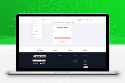 TikTok多语言商城系统源码+落地页 附搭建教程-品优源码